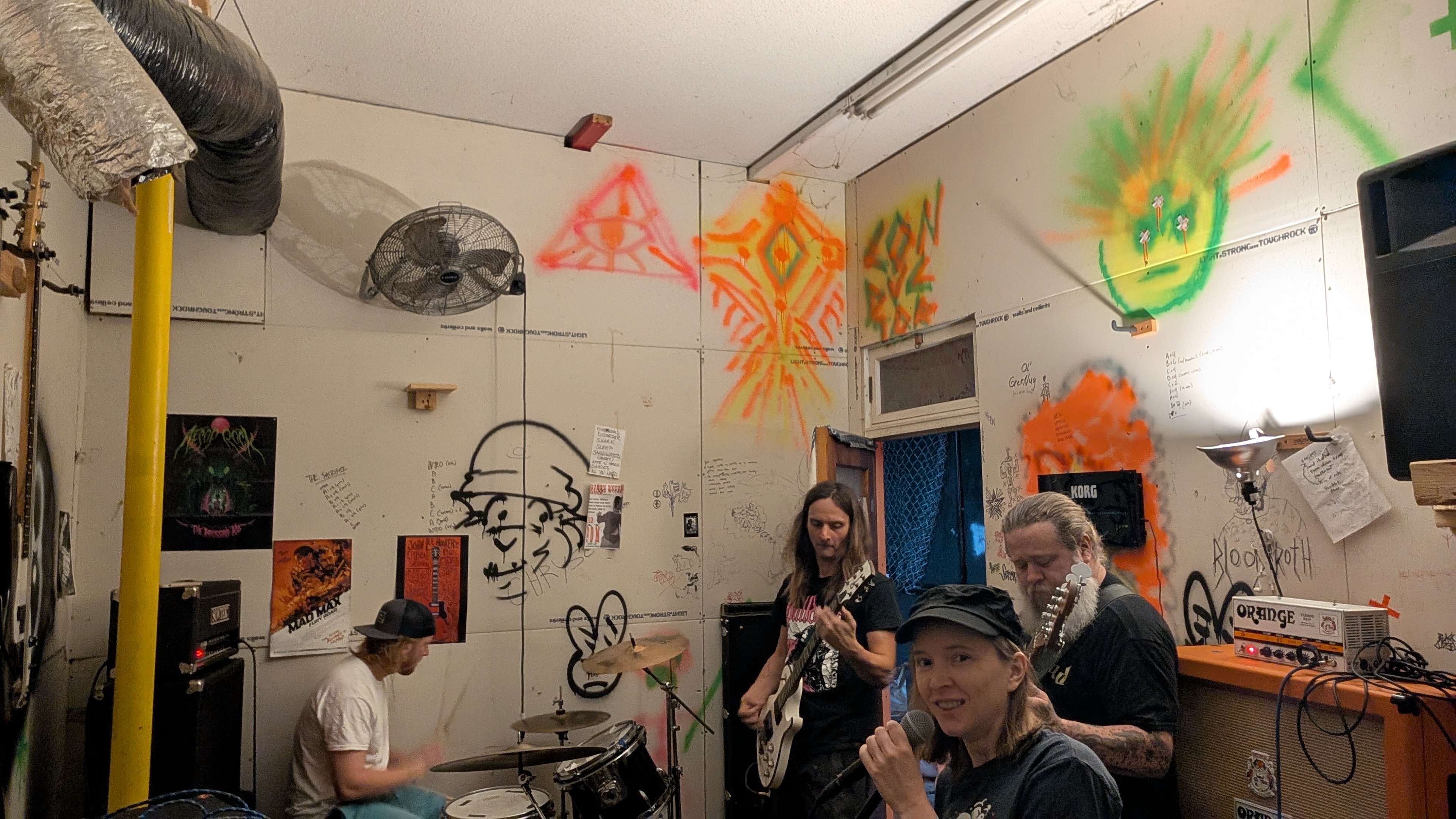 Conductor behind the scenes